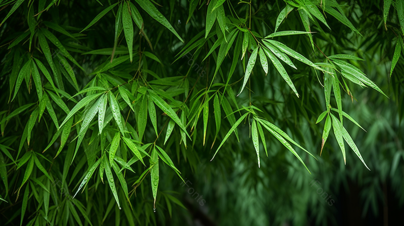 春季生机勃勃的绿色竹叶高清摄影图,高清,摄影图,摄影图片,图片大全,摄影图免费下载